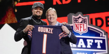 ICYMI: Odunze, Fashanu Picked in 2024 NFL Draft First Round
