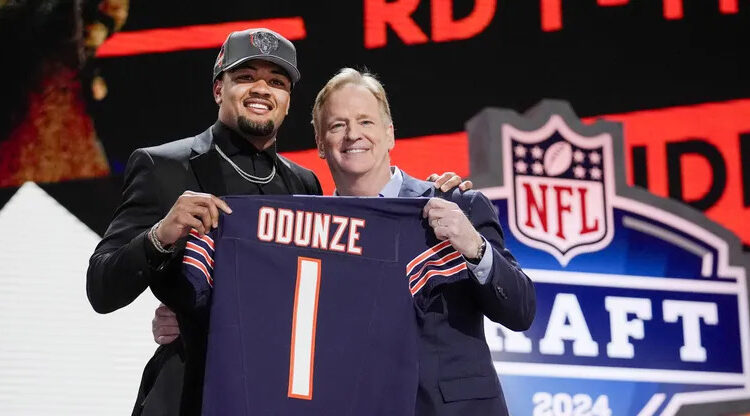 ICYMI: Odunze, Fashanu Picked in 2024 NFL Draft First Round