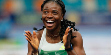 Nigerian Sprinters Dominate New York Grand Prix; Amusan Shows Fighting Spirit